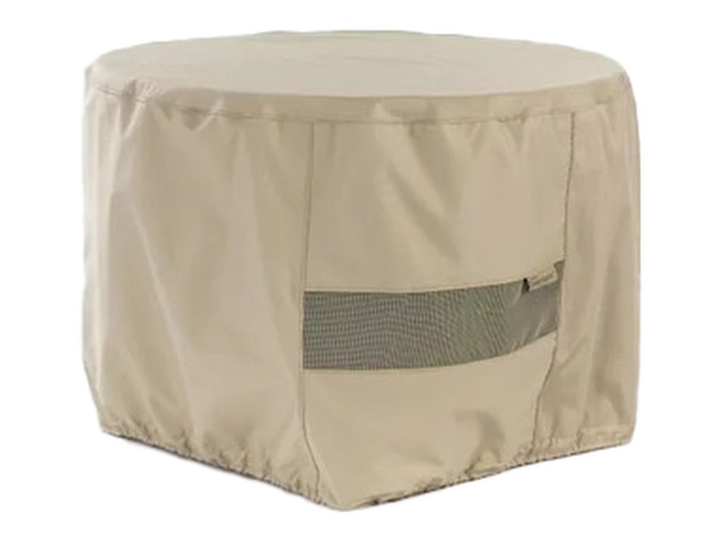 54" Round Fire Table Cover - main image