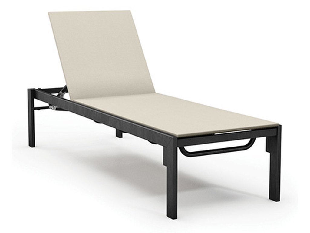 Sling Armless Adjustable Chaise (Stackable) - main image