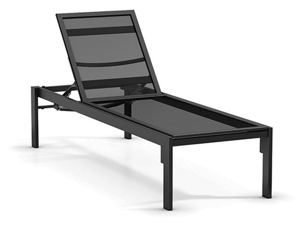 Metal Armless Adjustable Chaise (Stackable) - main image