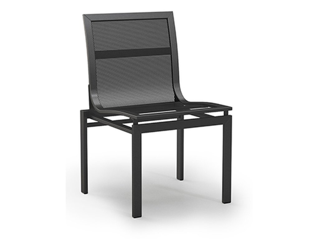 Metal Armless Dining Chair (Stackable) - main image
