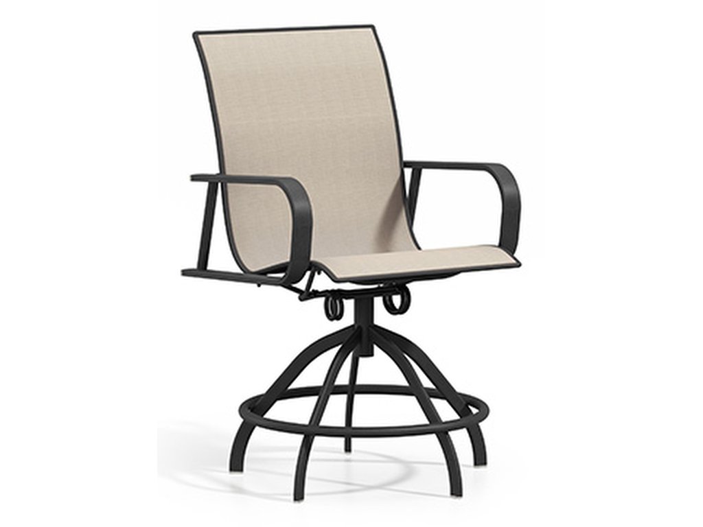 Sling Swivel Rocker Balcony Stool - main image