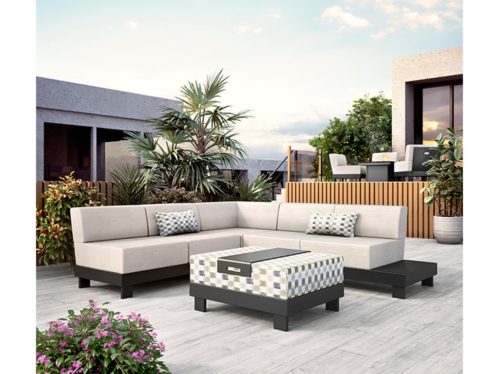 Cushion Ottoman - image 2