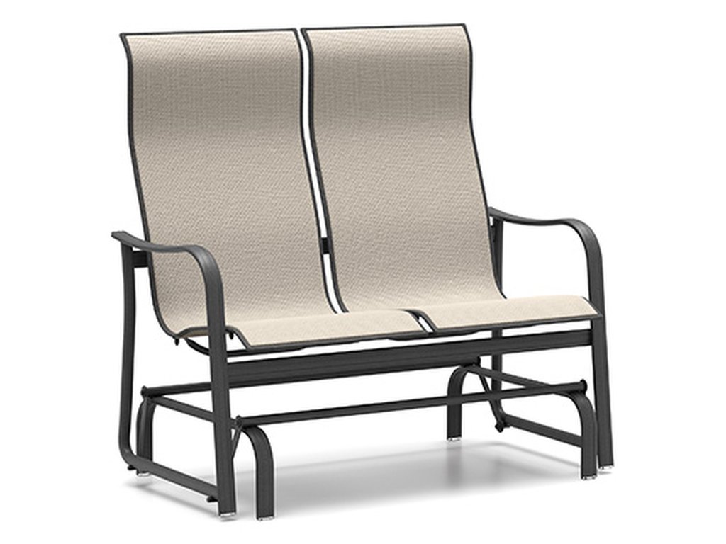 Sling High Back Loveseat Glider - main image