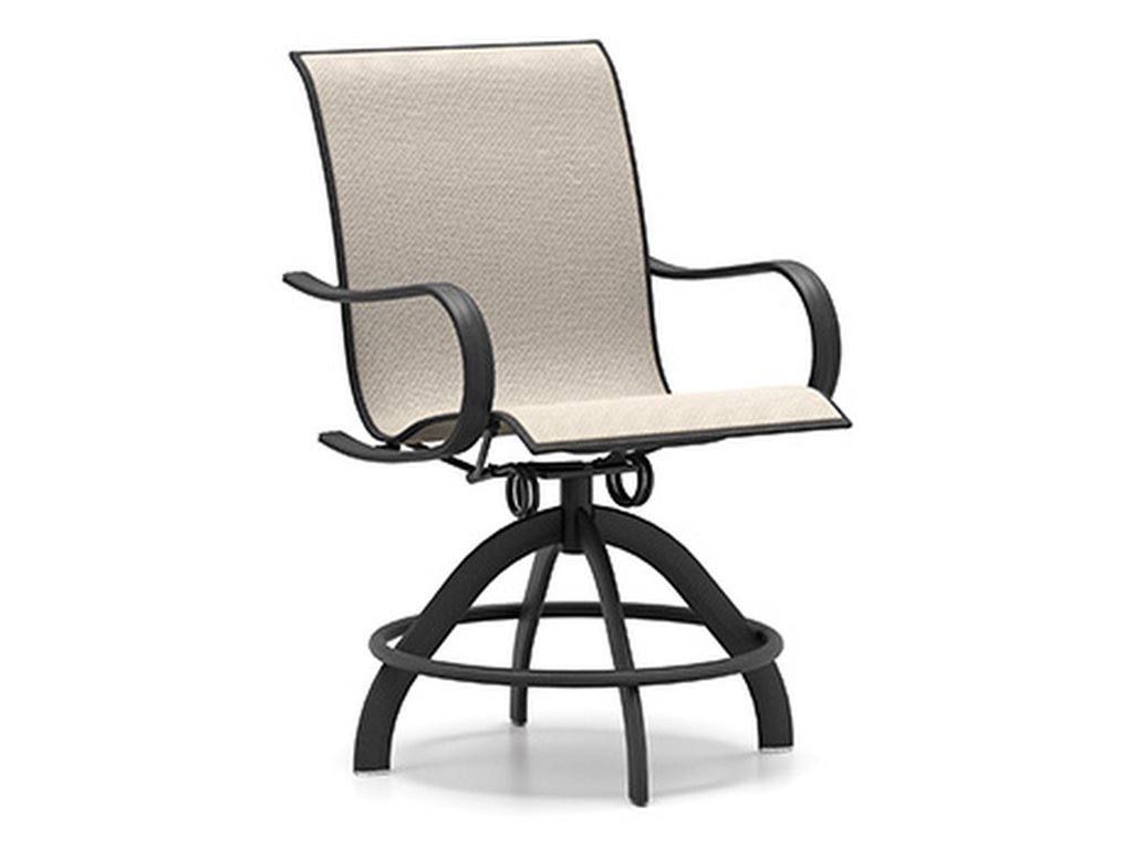 Sling Swivel Rocker Balcony Stool - main image