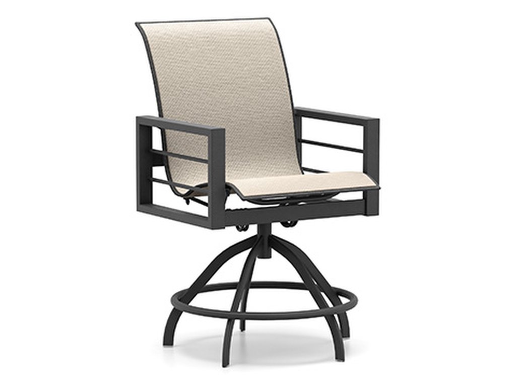 Sling Swivel Rocker Balcony Stool - main image
