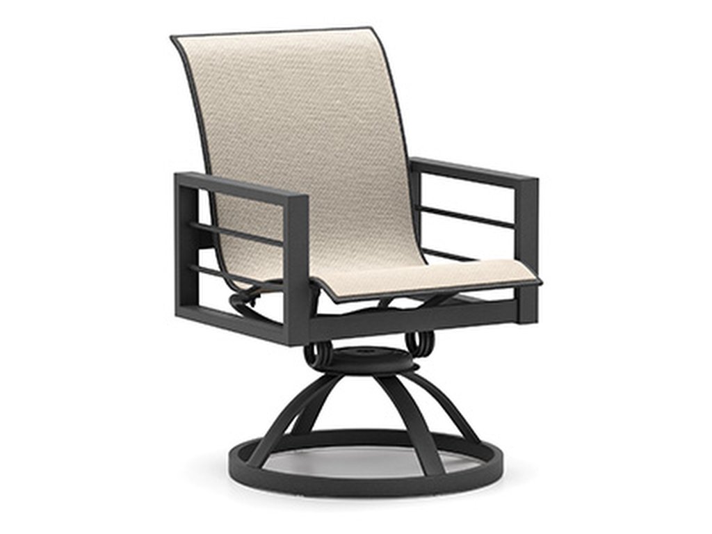 Sling Low Back Swivel Rocker - main image