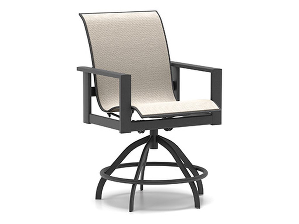 Sling Swivel Rocker Balcony Stool - main image