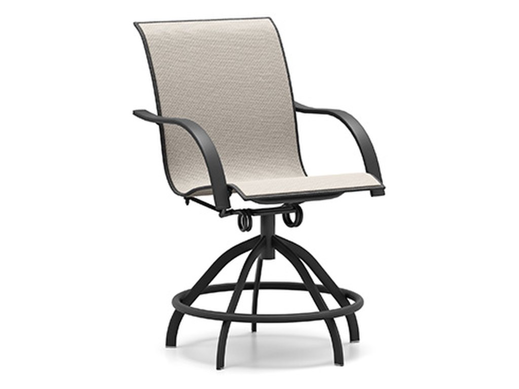 Sling Swivel Rocker Balcony Stool - main image