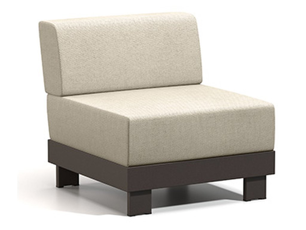 Cushion Armless Chat Chair - main image