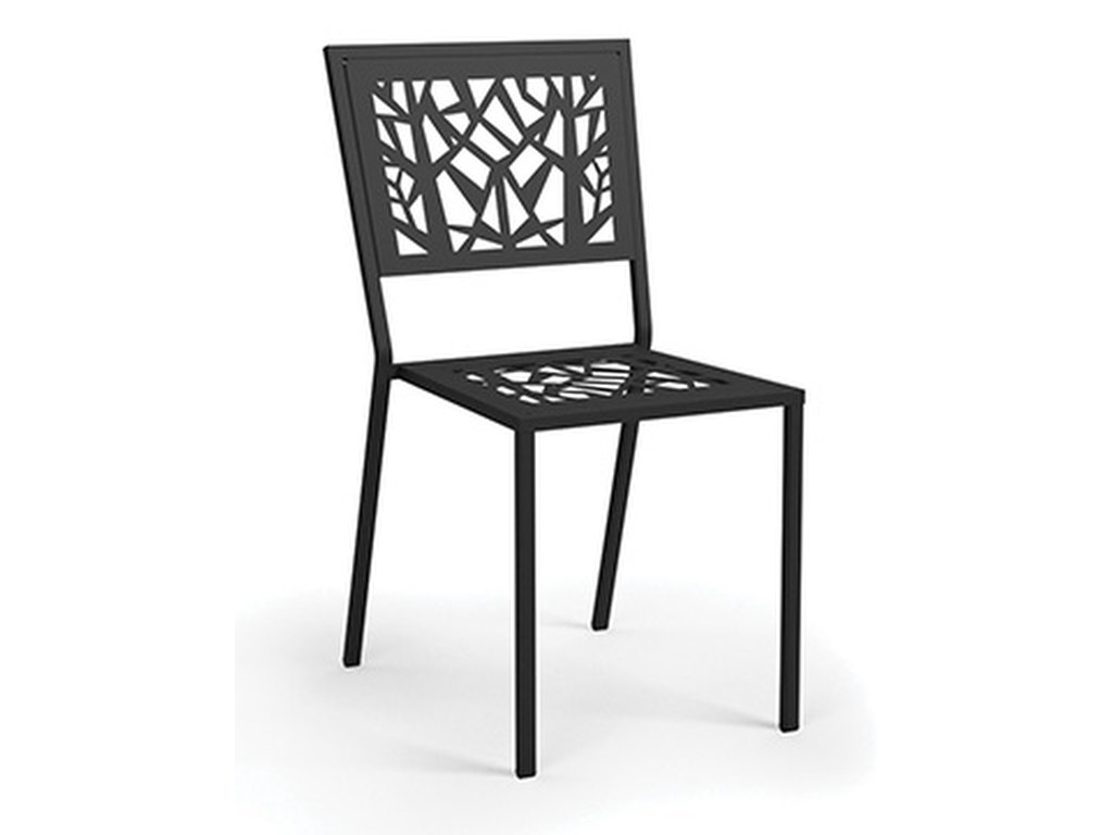 Metal Armless Dining Chair (Stackable) - main image