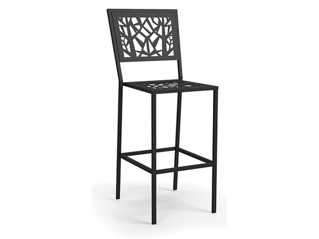 Metal Armless Bar Stool - main image