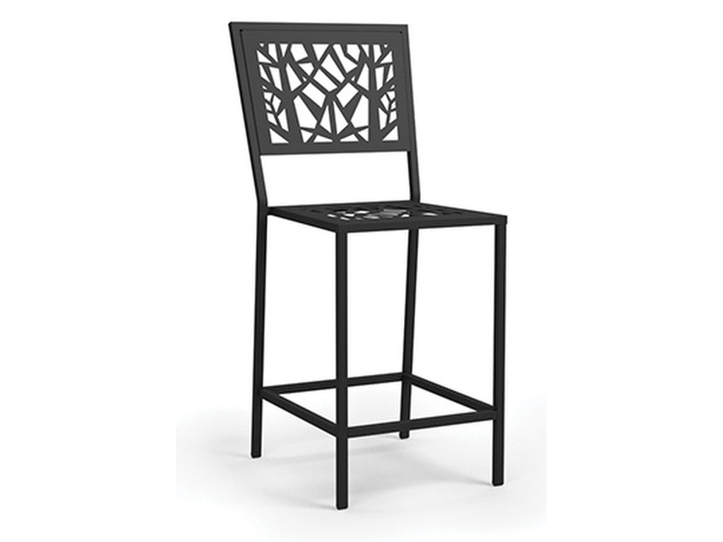 Metal Armless Balcony Stool - main image