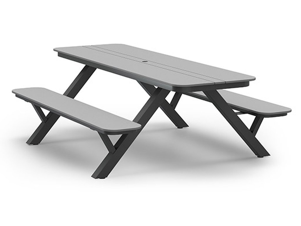 Slatted Seat 29" x 94" Dining (with Hole) - main image