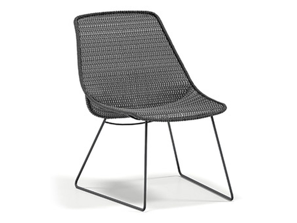Woven Armless Chat Chair - main image