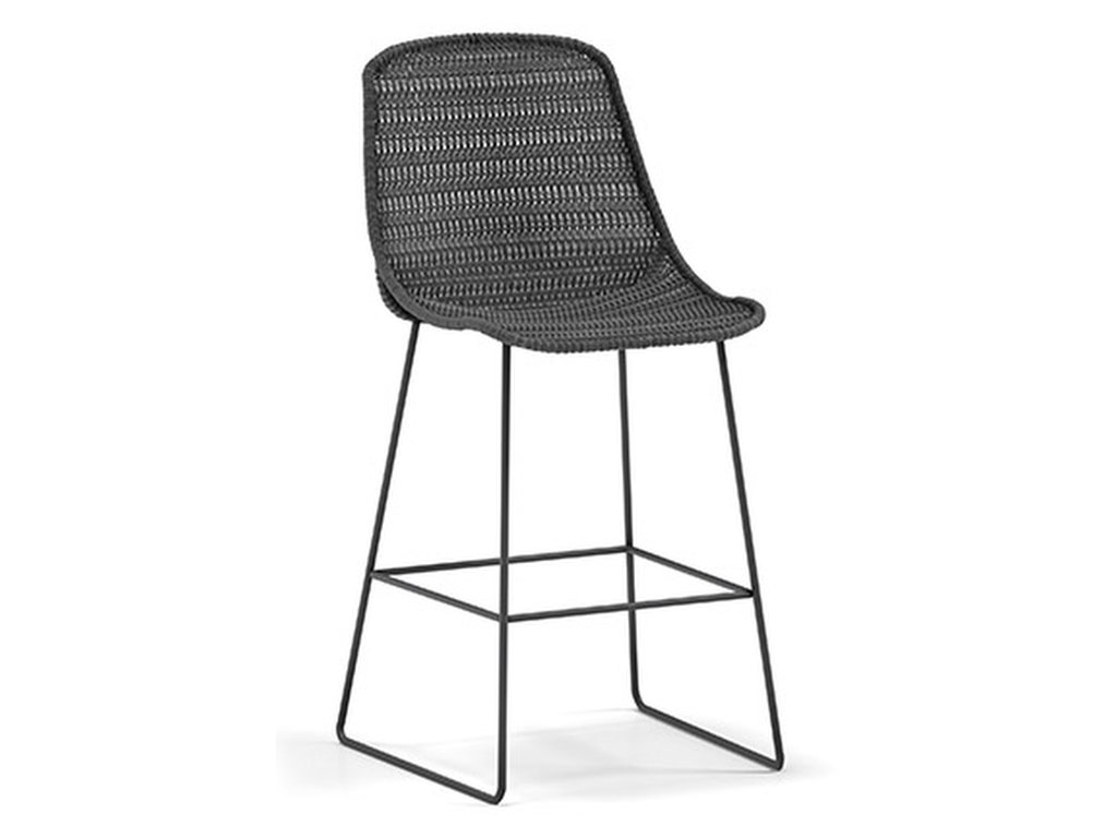 Woven Armless Bar Stool - main image