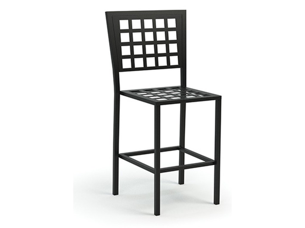 Metal Armless Balcony Stool - main image