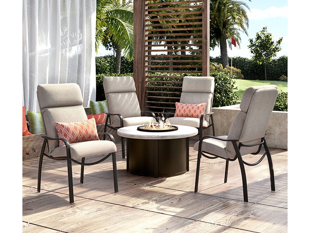 Cushion High Back Swivel Rocker - image 1