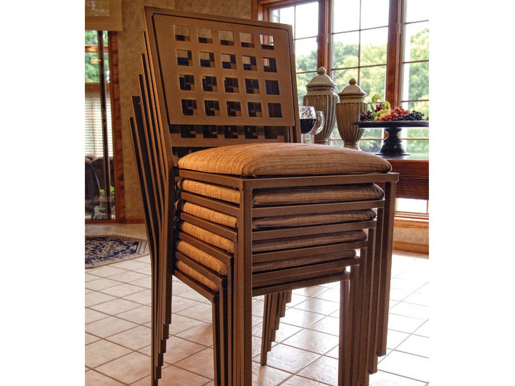 Metal Armless Bar Stool - image 5