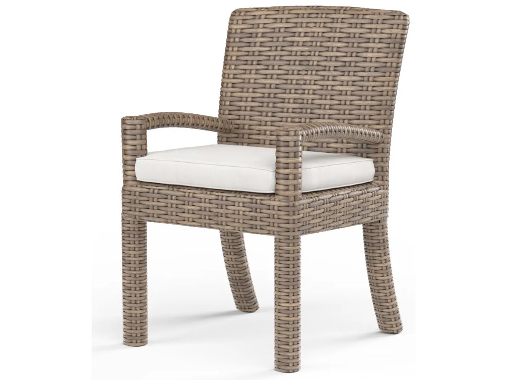 Havana Dining Chair in Canvas Flax w/ Self Welt - image 2