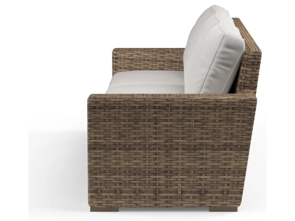 Havana Sofa in Canvas Flax w/ Self Welt - image 2