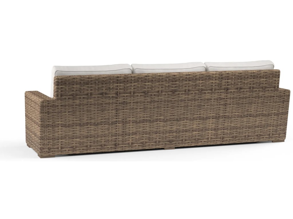 Havana Sofa in Canvas Flax w/ Self Welt - image 1