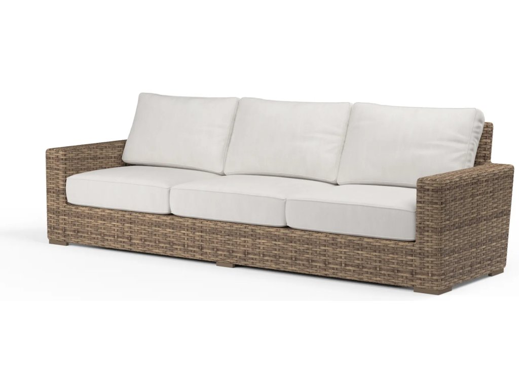 Havana Sofa in Canvas Flax w/ Self Welt - image 3