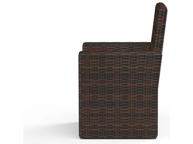 Montecito Dining Chair in Canvas Flax w/ Self Welt - Alternative View