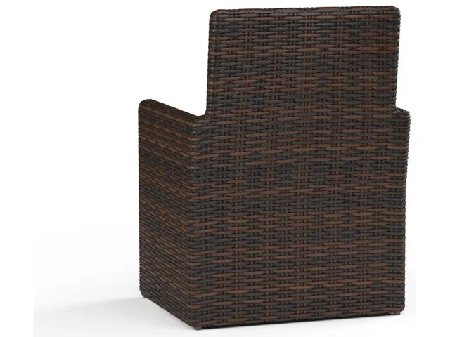 Montecito Dining Chair in Canvas Flax w/ Self Welt