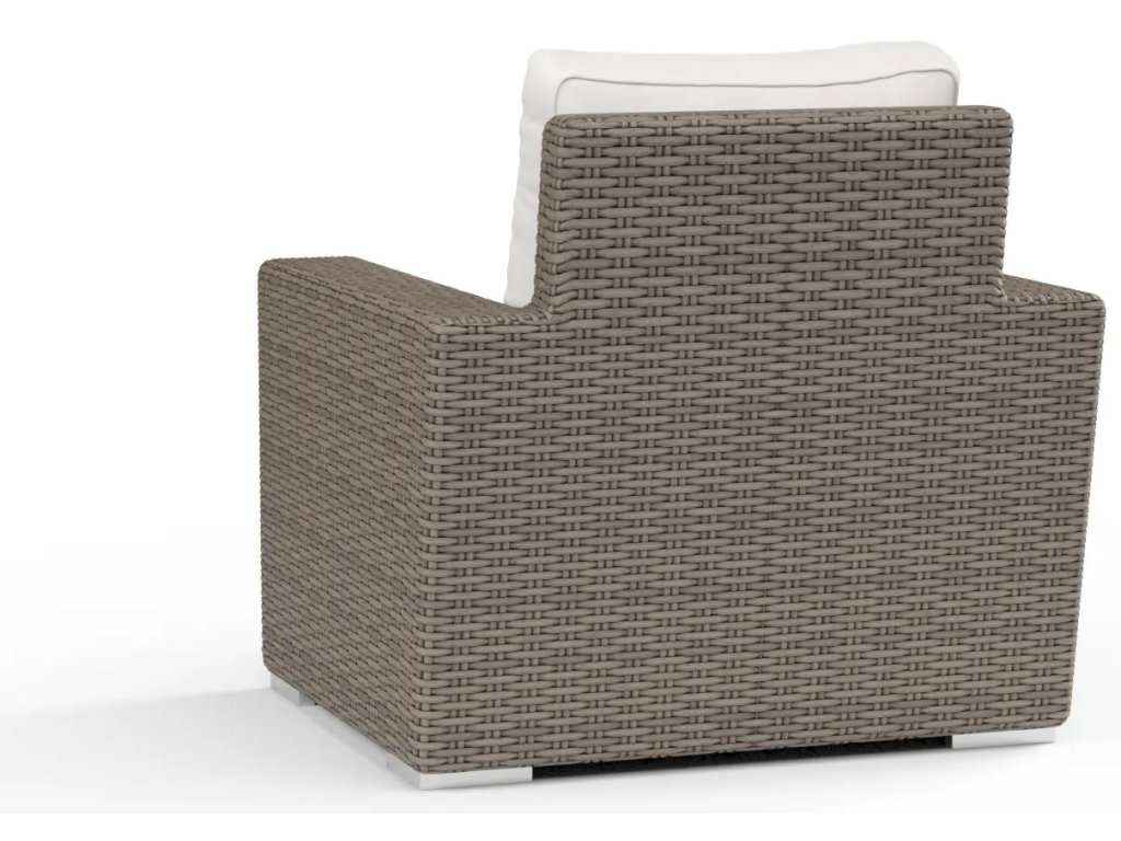 Coronado Club Chair in Canvas Flax w/ Self Welt - image 2