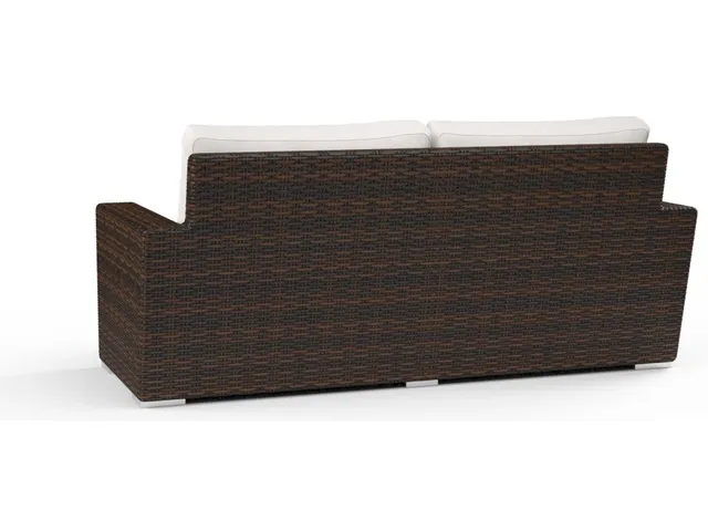 Montecito Loveseat in Canvas Flax w/ Self Welt - Alternative View