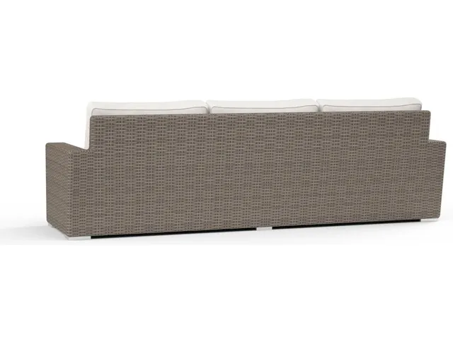 Coronado Sofa in Canvas Flax w/ Self Welt - Alternative View
