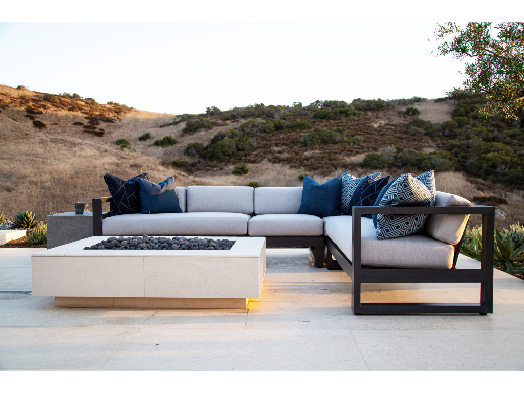 Redondo Sectional in Cast Silver, No Welt - image 3