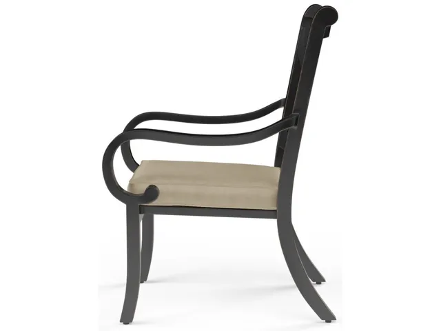 Monterey Dining Chair in Linen Stone w/ Selt Welt - Alternative View