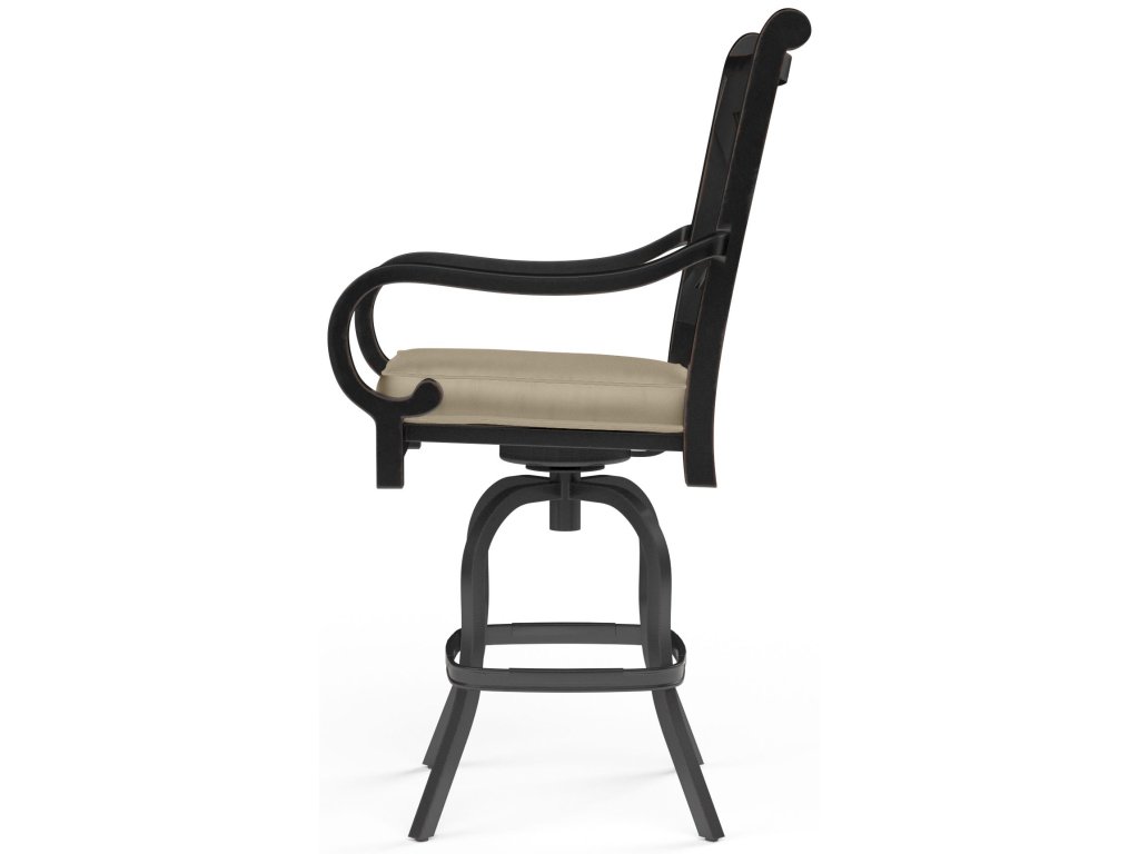 Monterey Barstool in Linen Stone w/ Selt Welt - image 1