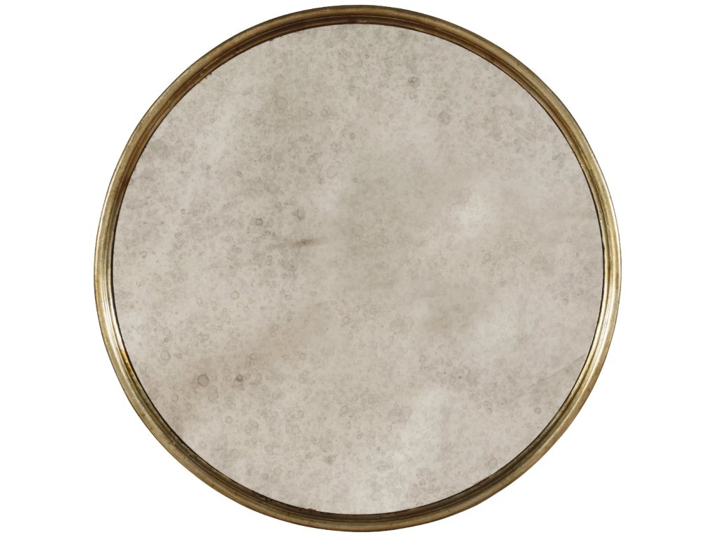 Sanctuary Round Mirrored Accent Table - Visage - main image