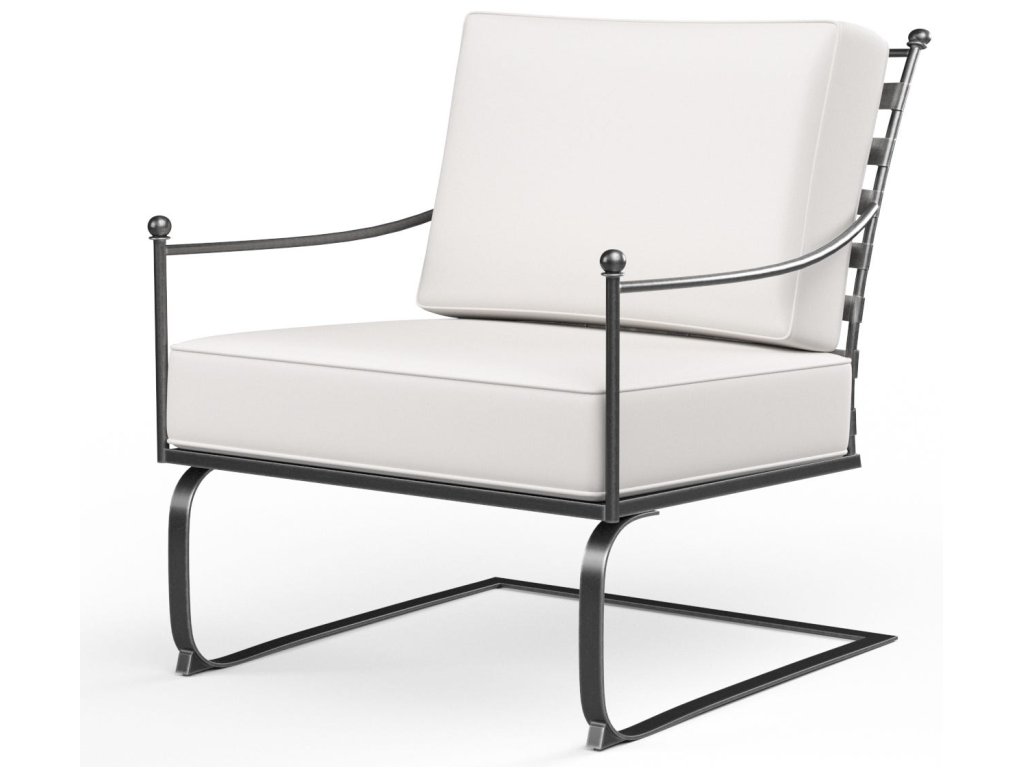 Provence Club Rocker in Canvas Flax w/ Self Welt - image 3