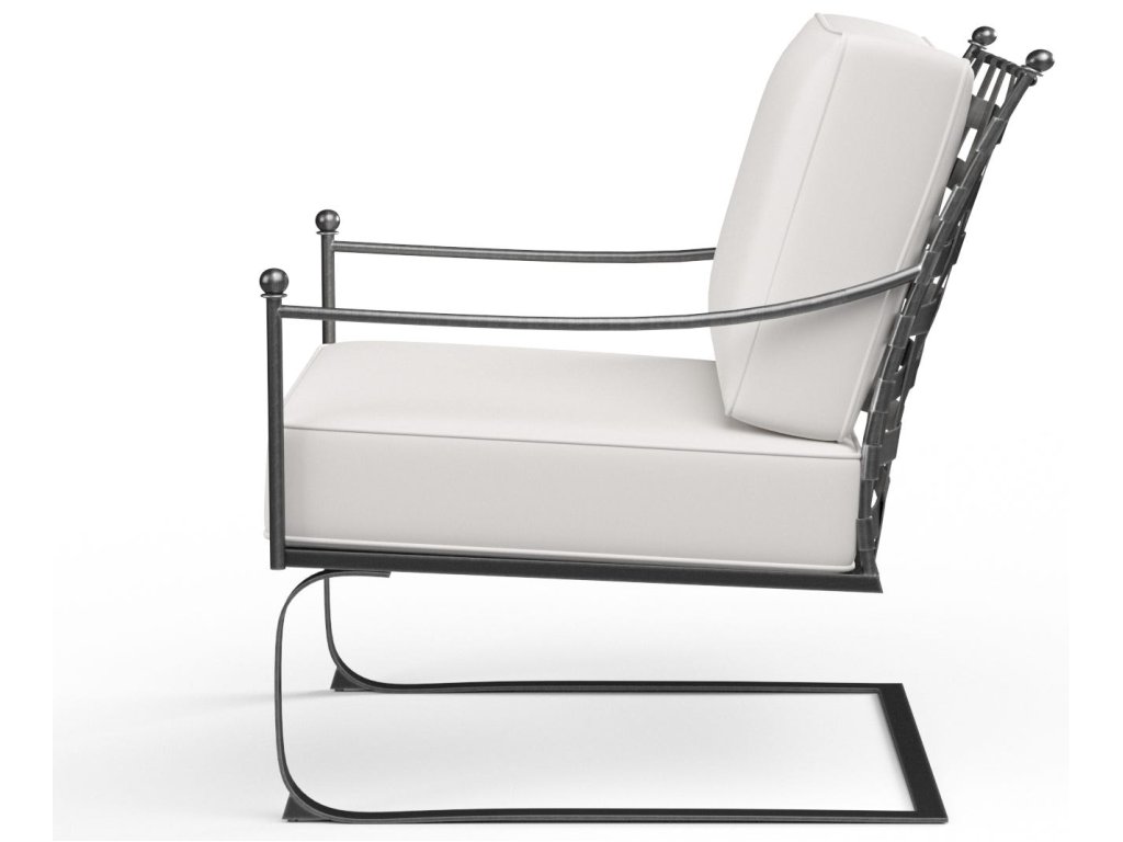 Provence Club Rocker in Canvas Flax w/ Self Welt - image 2
