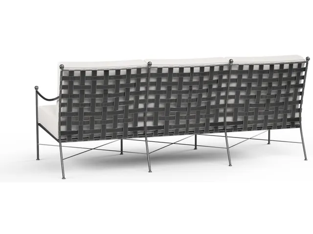 Provence Sofa in Canvas Flax w/ Self Welt - Alternative View