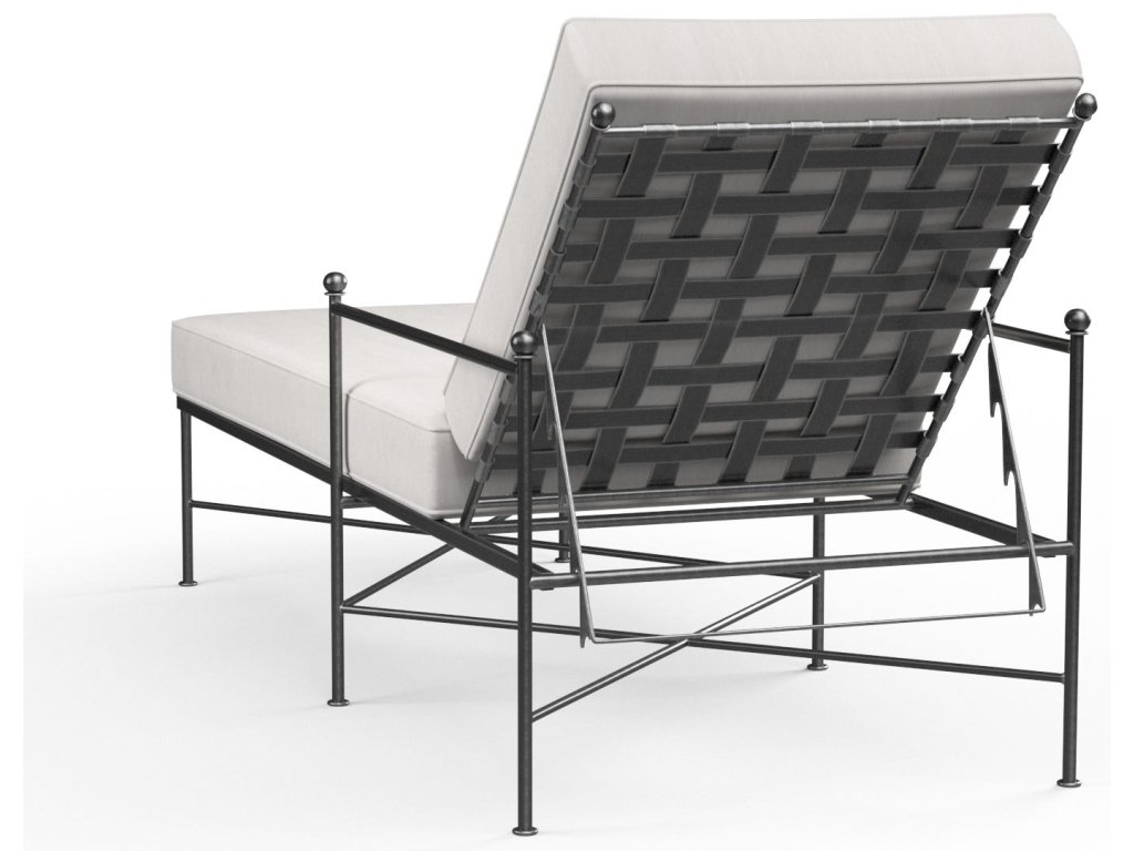 Provence Chaise Lounge in Canvas Flax w/ Self Welt - main image