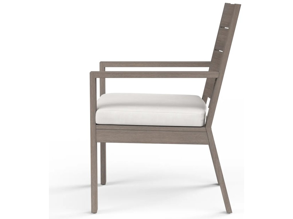 Laguna Dining Chair in Canvas Flax, No Welt - image 2