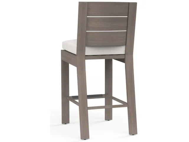Laguna Barstool in Canvas Flax, No Welt