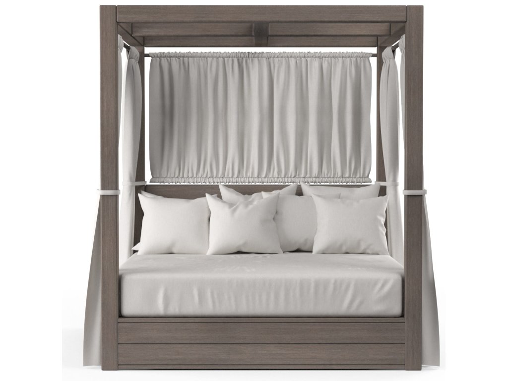 Laguna Resort King Daybed in Canvas Flax, No Welt - image 1