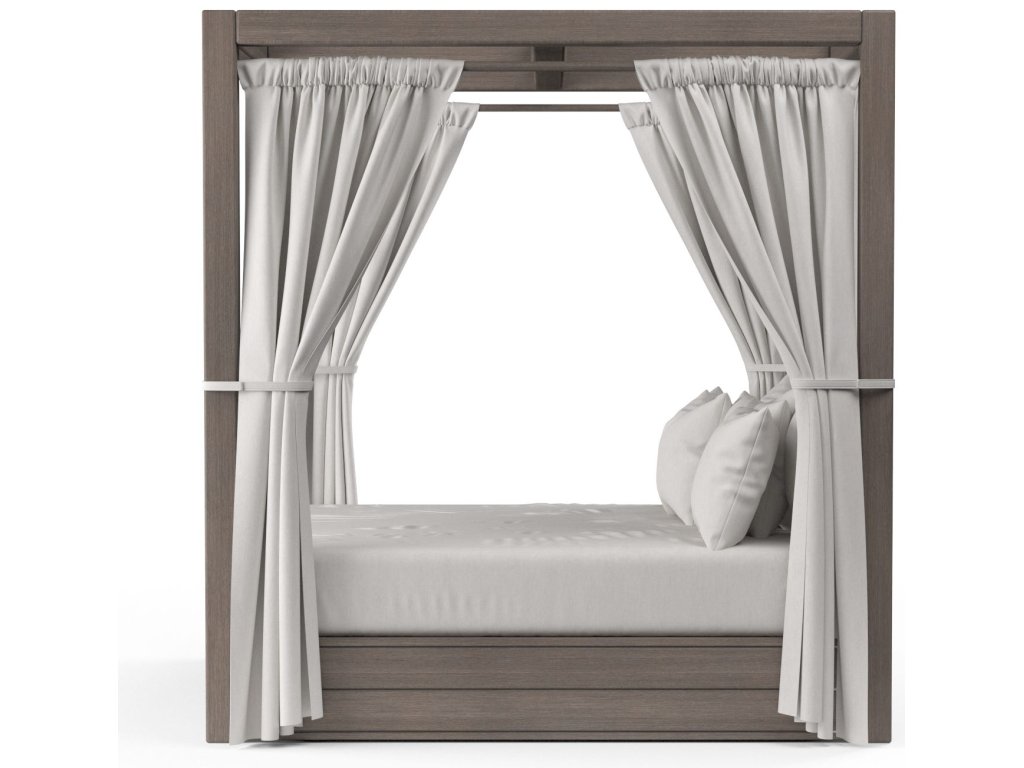 Laguna Resort King Daybed in Canvas Flax, No Welt - image 3