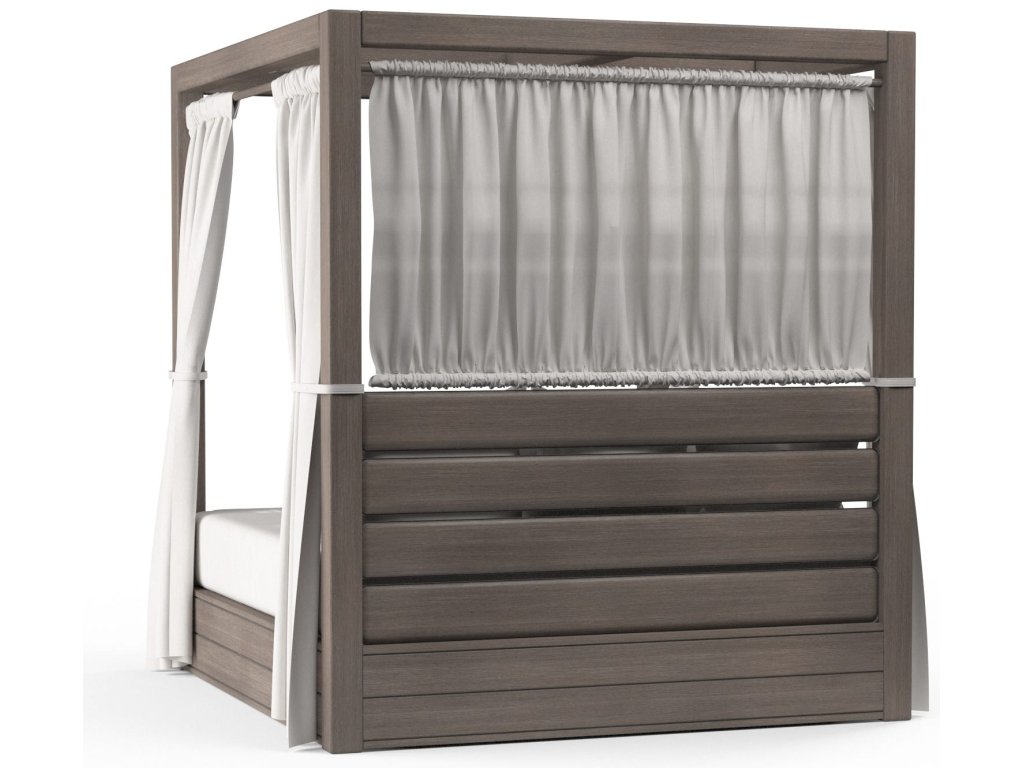 Laguna Resort King Daybed in Canvas Flax, No Welt - image 2