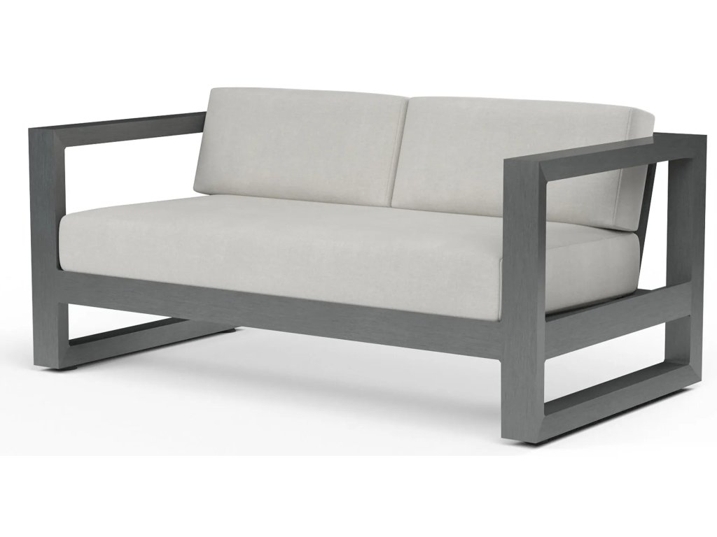 Redondo Loveseat in Cast Silver, No Welt - image 3