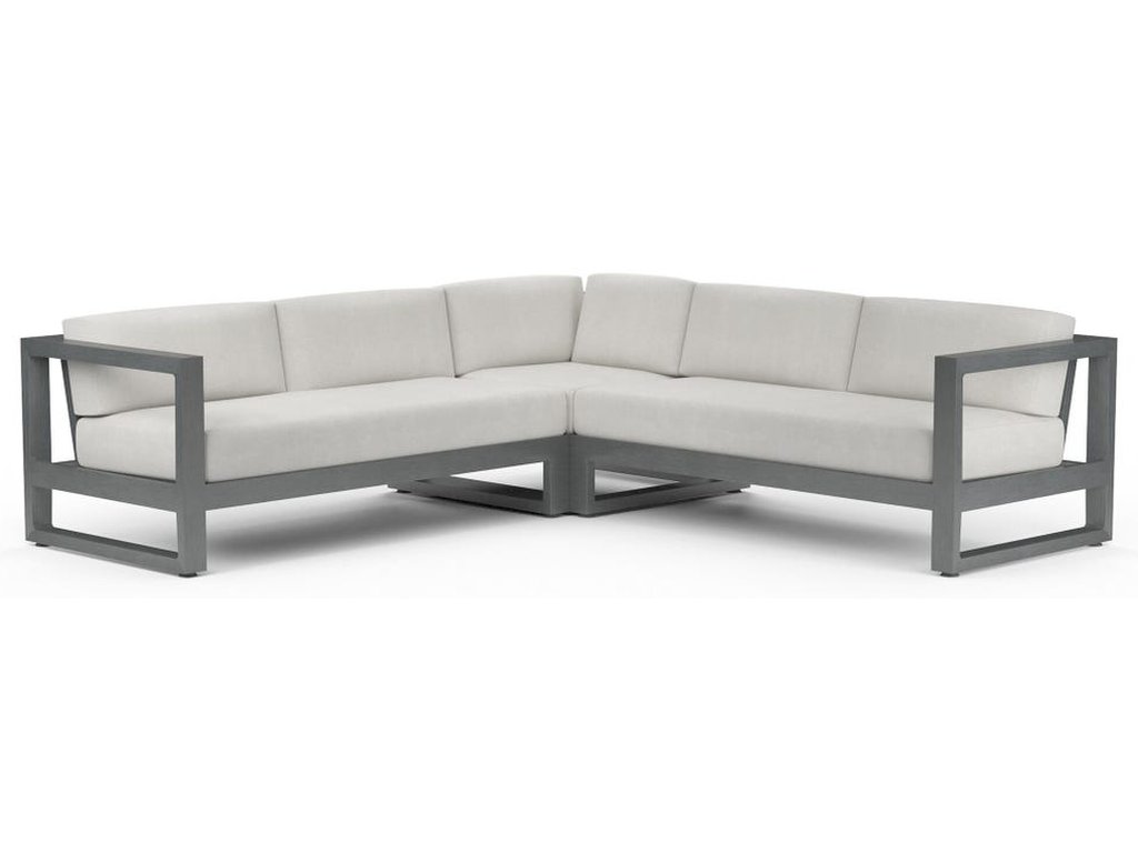 Redondo Sectional in Cast Silver, No Welt - main image