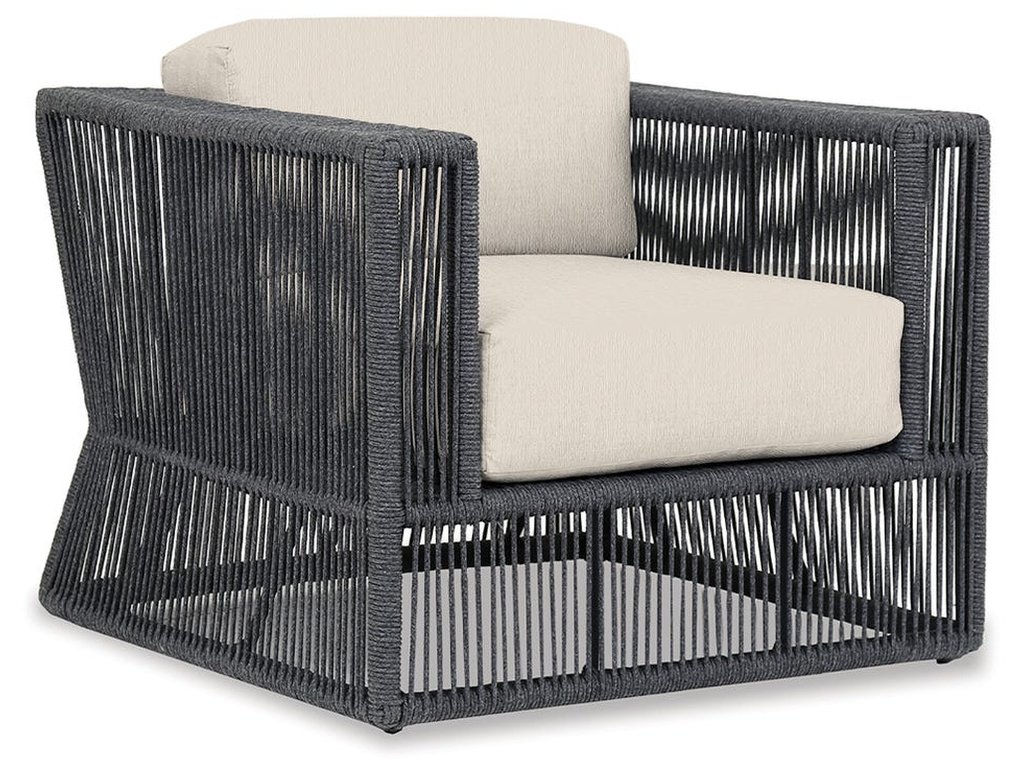 Milano Club Chair in Echo Ash w/ Self Welt - main image