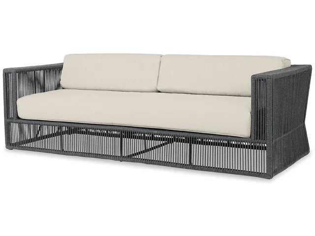 Milano Sofa in Echo Ash w/ Self Welt