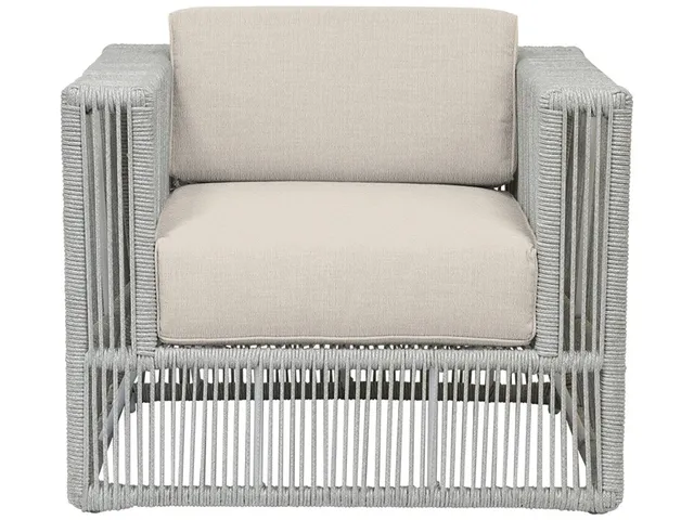 Miami Club Chair in Echo Ash w/ Self Welt - Alternative View