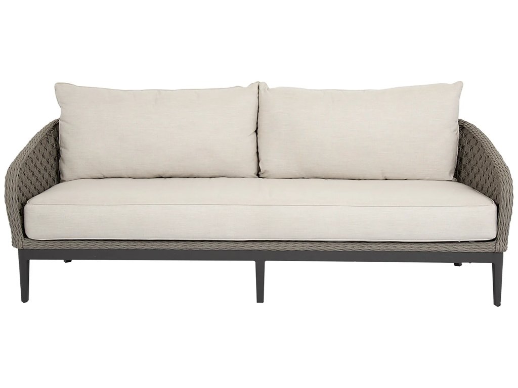 Marbella Sofa in Echo Ash w/ Self Welt - main image